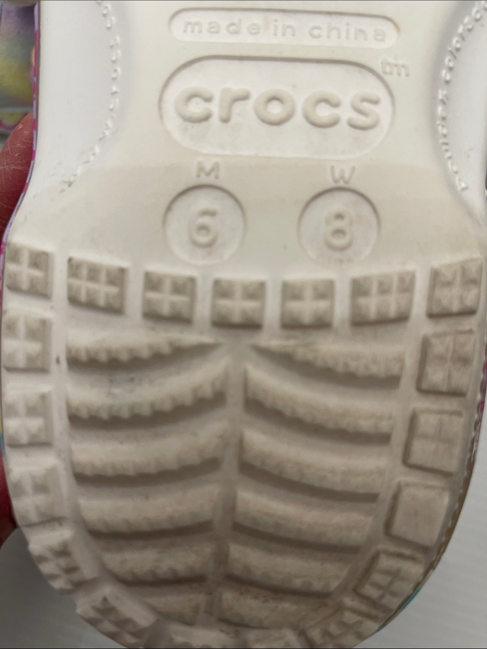 UNISEX CLOGS CROCS SQUISHMALLOWS MENS SIZE6 WOMENS SIZE 8 - Picture 5 of 12